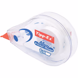 Tipp-Ex Mini Pocket Long Correction Extra Tear-Resistant Tapes - Pack of 3 - Easy To Use - High-Quality - 6 metres