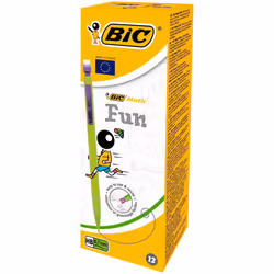 BIC Matic Fun 0.7mm Mechanical Pencils - Assorted Colours, Box of 12