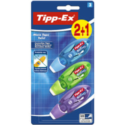 TIPP-EX Micro Tape Twist correction tape 8 m Multicolour 3 pc(s)