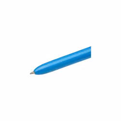 BIC 4 Colours Original, Retractable Ballpoint Pens, Ideal for School, Medium Point (1.0mm), Multi-coloured, Pack of 3