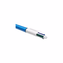 BIC 4 Colours Original, Retractable Ballpoint Pens, Ideal for School, Medium Point (1.0mm), Multi-coloured, Pack of 3