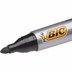 BIC Marking 2000 ECOlutions Permanent Bullet Tip Markers - Red, Box of 12