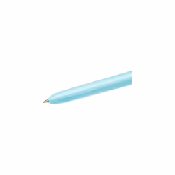 4 Colours Fun Retractable Ballpoint Pens with Four Ink Colours and Medium Point 10 mm Pack of 3