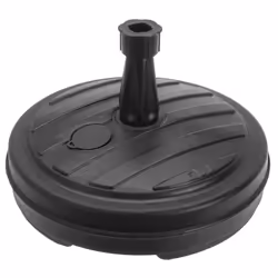 Large 13 Litre Grey Plastic Garden Parasol Base Umbrella Stand Sunshade Holder