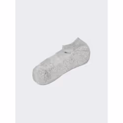 Uniqlo Japan Pile Mesh Short Socks - 03 GRAY/2729