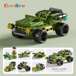 Engineering Truck Building Blocks Educational Toys Car Block Toy for Kids Boys Girls Gifts - Peace Elite-106Pcs
