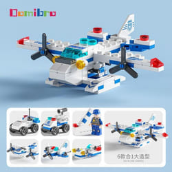 Engineering Truck Building Blocks Educational Toys Car Block Toy for Kids Boys Girls Gifts - Police Force-137Pcs