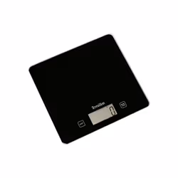 Terraillon KEG41019BK, Electronic kitchen scale, 5 kg, 1 g, Black, Countertop, Rectangle