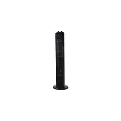 Zanussi 29" Inch, Lightweight, Tower Fan, 3 Speeds, Wide-Angled Oscillation, Powerful Airflow, Quiet Operation, Perfect For Home Or Office, Timer, Bla