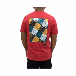 The North Face Mens Graphic T Shirts - Red, S