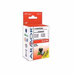 Armor K12465, Black, Pigment-based ink, 10.5 ml, 3075 pages