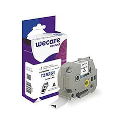 Armor K80015W4 label-making tape Black on white TZe