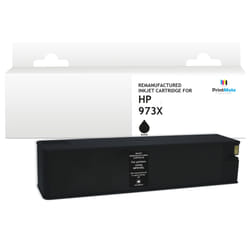 PrintMate HP 973X. remanufactured ink cartridge. Black 13500p