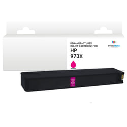 PrintMate HP 973X. remanufactured ink cartridge. Magenta 8500p