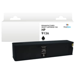 PrintMate HP 913A. remanufactured ink cartridge. Black 3800p