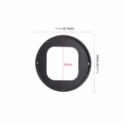 PULUZ 52mm CPL + UV Lens Filter with Adapter Ring for GoPro HERO12 Black /11 Black /11 Black Mini /10 Black /9 Black