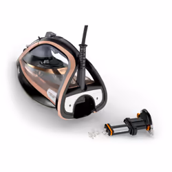 Tefal Ultimate Pure FV9845 Dry & Steam iron Durilium Autoclean soleplate 3100 W Black, Copper - Additional view 5