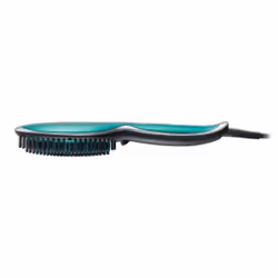 Rowenta Power Straight CF5820 Straightening brush Warm Black, Green 1.8 m