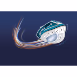 Tefal EasyGliss Plus FV5737 Dry & Steam iron Durilium soleplate 2500 W Turquoise, White - Additional view 6