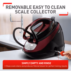 Tefal Pro Express GV9230 steam ironing station 2600 W 1.8 L Black, Burgundy - Additional view 5