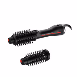 Rowenta K/Pro Stylist CF961L, Hot air brush, Steam, Buttons, Long, Medium, Short, Black, Red, China