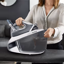 Tefal SV8020G0 steam ironing station 2800 W 1.8 L Durilium Airglide soleplate Grey, White - Additional view 5
