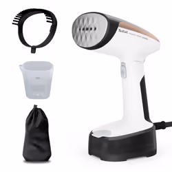 Tefal Access Steam Pocket Handheld Clothes Steamer, Ultra-Compact Design, Foldable Head, 15-Second Ready, 1300W, Steam Output up to 20g/min