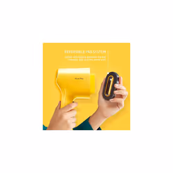 Pure Pop Compact & Perfect for travel, Handheld Clothes Steamer, 70ml Water Tank, Sunshine Yellow, DT2026