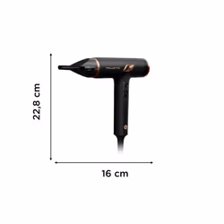 Rowenta HY8310 hair dryer 1700 W Black