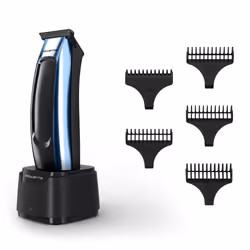 Rowenta TN1851E0, Black, Blue, Beard, Charging, AC/Battery, 90 min, Built-in battery