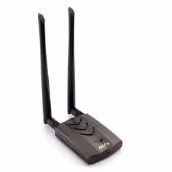 Alfa Long-Range Dual-Band AC1200 Wireless USB 3.0 Type-C Wi-Fi Adapter w/2x 5dBi External Antennas - 2.4GHz 300Mbps/5GHz 867M ...