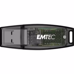 Emtec C410 8GB USB flash drive USB Type-A 2.0 Black