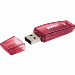 Emtec C410, 16 GB, USB Type-A, 2.0, 18 MB/s, Cap, Red