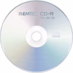 Emtec ECOC801052SL blank CD CD-R 700 MB 52x 10 pc(s)