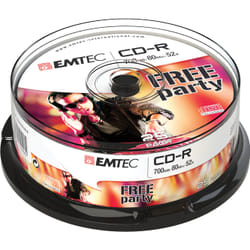 Emtec ECOC802552CB blank CD CD-R 700 MB 52x 25 pc(s)