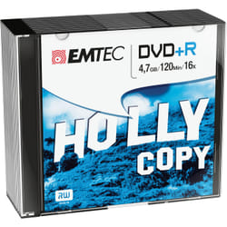 Emtec ECOVPR471016SL blank DVD 4.7 GB DVD+R 10 pc(s)