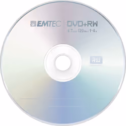 Emtec ECOVPRW47104CB blank DVD 4.7 GB DVD+RW 10 pc(s)
