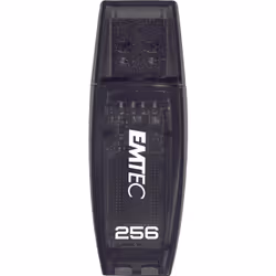 Emtec 256 GB, 256 GB, USB Type-A, 3.2 Gen 1 (3.1 Gen 1), 100 MB/s, Cap, Black