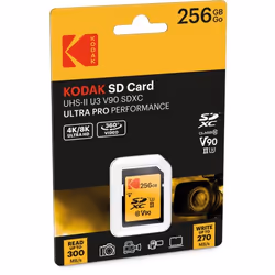 Kodak EKMSD256GUHS2V2K memory card 256 GB SDXC UHS-II Class 10 - Additional view 2