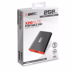 Emtec X210 Elite 256 GB USB Type-C 3.2 Gen 2 (3.1 Gen 2) Black - Additional view 4