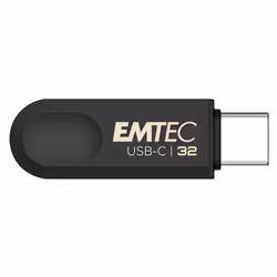 Emtec C280 USB flash drive 32 GB USB Type-C 3.2 Gen 1 (3.1 Gen 1) Black