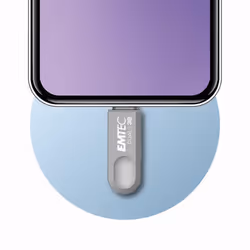 Emtec D280 Dual USB flash drive 32 GB USB Type-A / USB Type-C 3.2 Gen 1 (3.1 Gen 1) Silver - Additional view 6