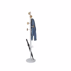 Alba PMMUSIC BC coat rack Floorstanding 6 hook(s) White - Additional view 5