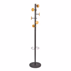 Alba PMMUSIC N, Floorstanding, Steel, 3 hook(s), Black, Wood, Adults