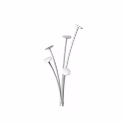 Alba PMFEST BC coat rack Floorstanding 5 hook(s) Grey - Additional view 2
