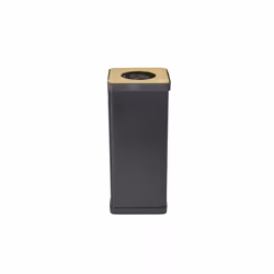 Alba PBCORBN J, 50 L, Square, Acrylonitrile butadiene styrene (ABS), Steel, Black, France, 310 mm