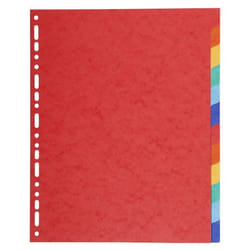 FOREVER Exacompta Forever Recycled Divider 12 Part A4 Extra Wide 220gs