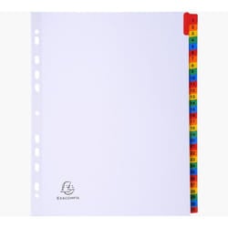 Exacompta 4131E divider Carton White