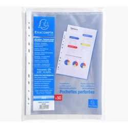 Exacompta 5250E sheet protector 210 x 297 mm (A4) Polypropylene (PP)