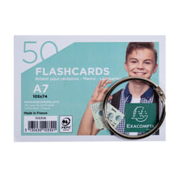 Exacompta 10330E index card Blue, Green, Pink, White, Yellow 50 pc(s)